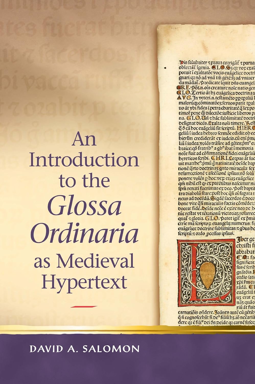 An Introduction to the Glossa Ordinaria